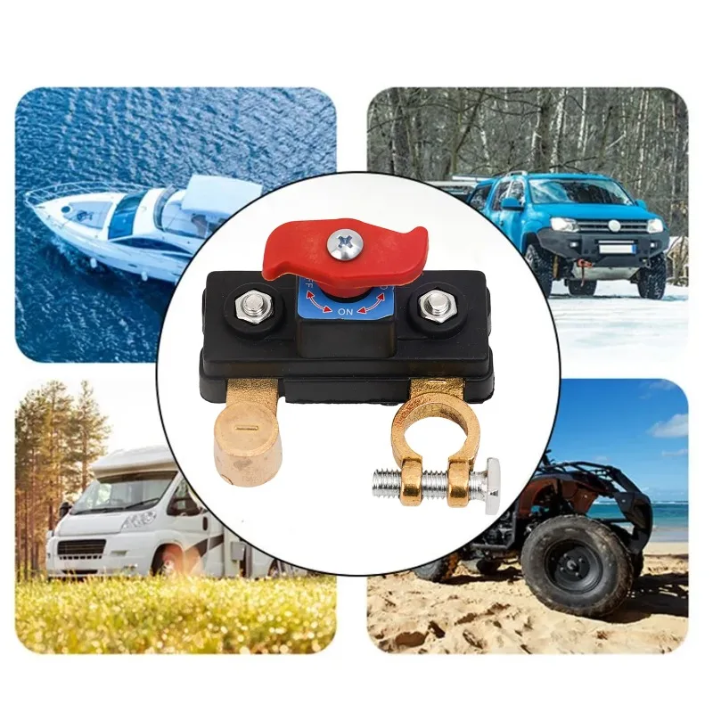 مفتاح فصل البطارية المضاد للسرقة 12 فولت 24 فولت عازل قطع طاقة السيارة مع وضع مزدوج للقوارب البحرية RV يمنع التصريف التلقائي