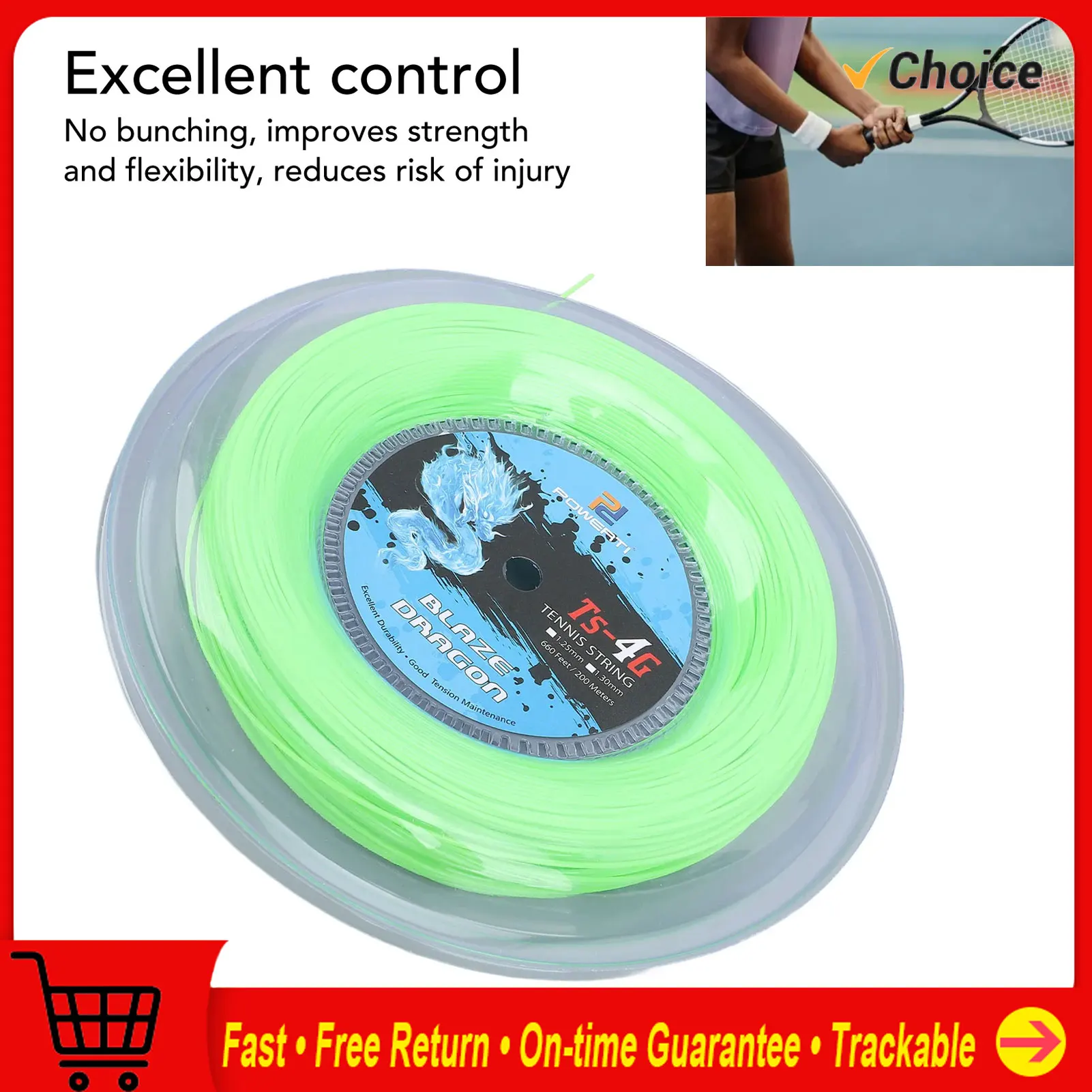

Полиэстеровая теннисная струна, теннисная струна, полиэстеровая катушка 200 м, струна для теннисной ракетки для тренировок, флуоресцентная зеленая катушка для теннисных струн