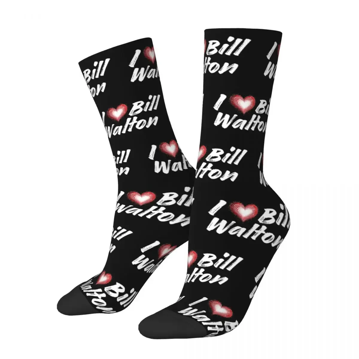 

Fashion Men's Socks Novelty Love Bill Walton Sock Basketball High Quality Women's Socks Spring Summer Autumn Winter