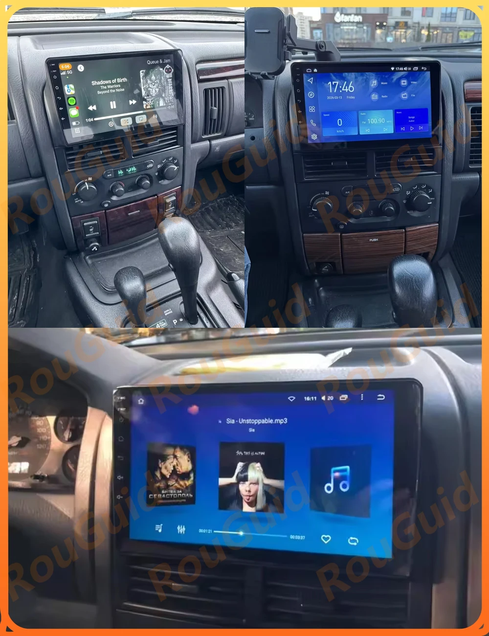 Android 16 Carplay Car Radio For Jeep Grand Cherokee II WJ 1998 - 2002 2003 2004 Multimedia Player GPS Navigation 5G Wifi DSP