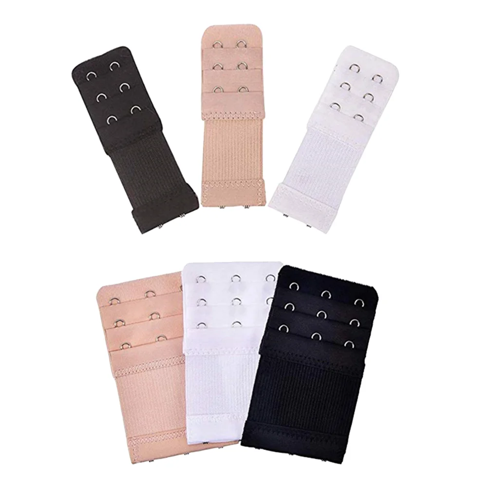 

6 Pcs Bra Hook and Eye Extender Lengthened Strap Stretcher Extension Buckle Relief