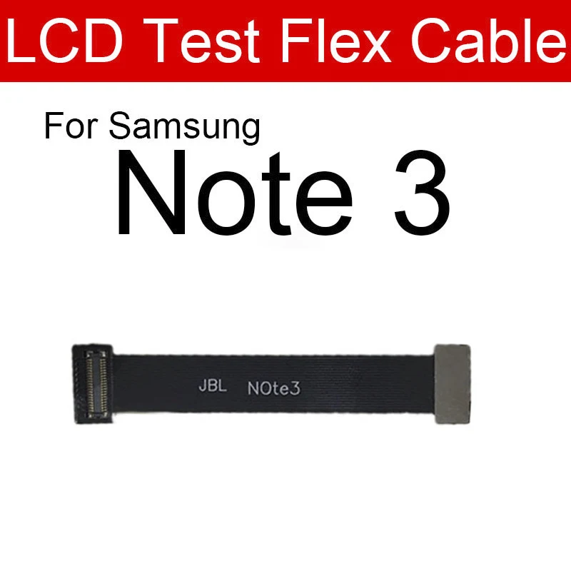 LCD Touch Screen Display Test Flex Cable For Samsung Note 1 2 3 4 5 8 9 10 S2 S3 S4 S5 S6 S7 S8 S9 S10 Plus Lite Edge i9600