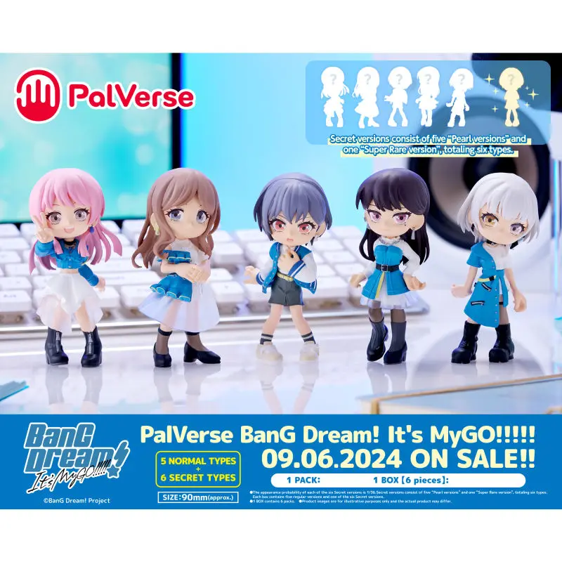 Japan Bushiroad Goods Bangdream Mygo Small Figure