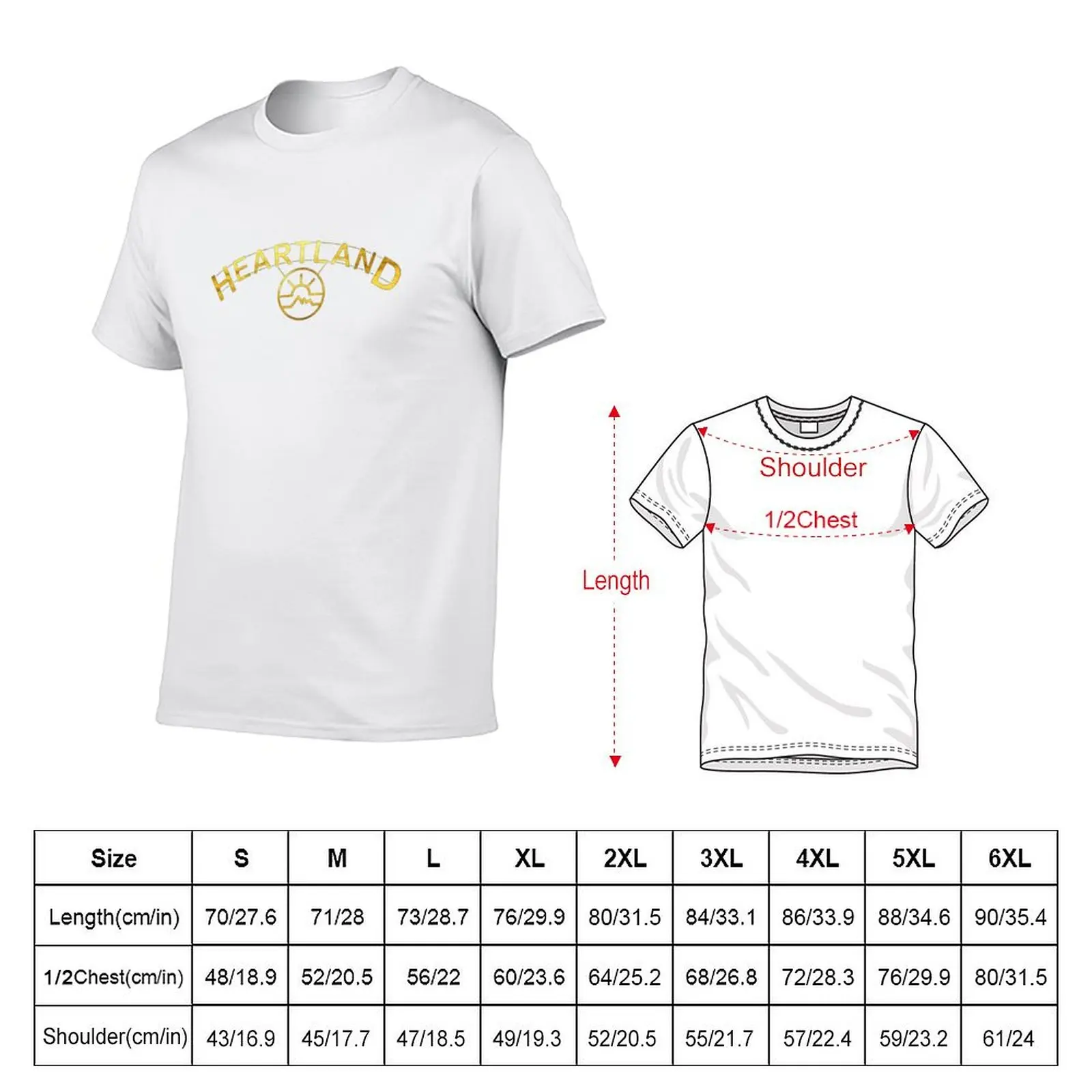 HeartLand Ranch T-Shirt t shirt man plain man t shirts for men T-Shirt