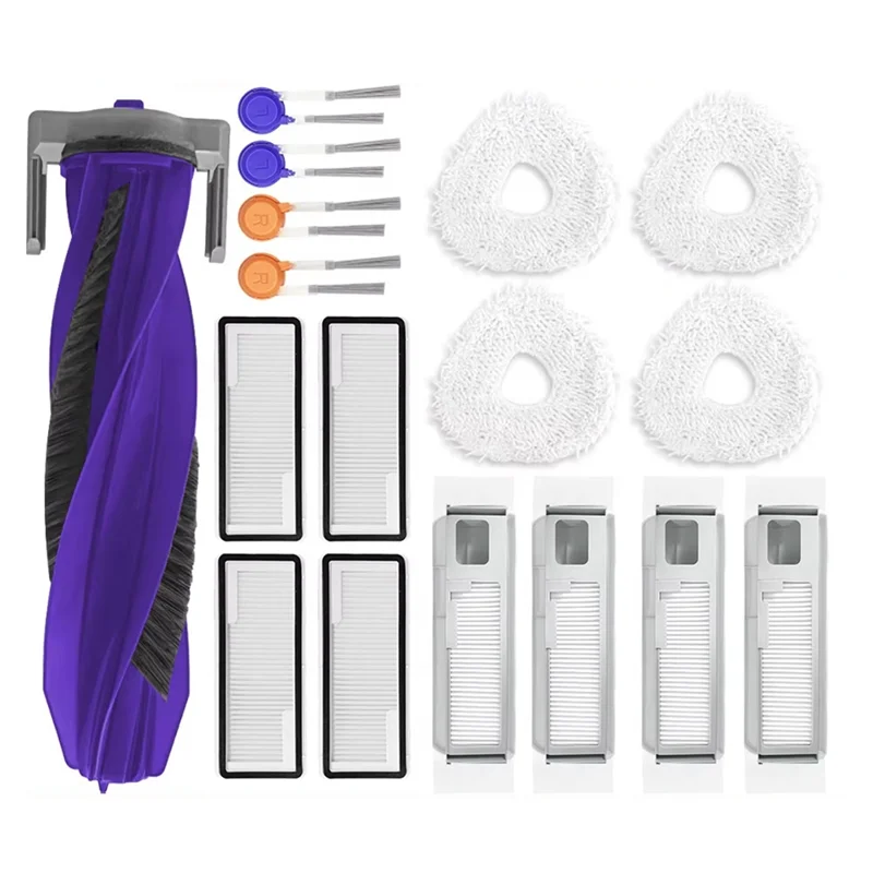 Promotion!Suitable For Narwal J5 / YJCC020 Accessories Robot Vacuum Cleaner Main Side Brush HEPA Filter Mop Kit Replacement
