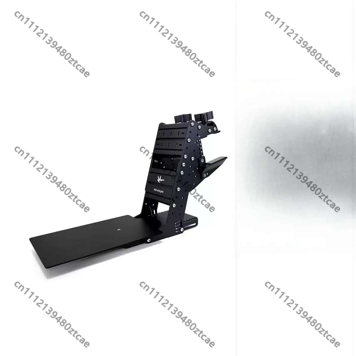 Heavy Duty Adjustable Desktop Metal Bracket Suitable For Mouse And One-handed Keyboard Aviation Simulation Hardware