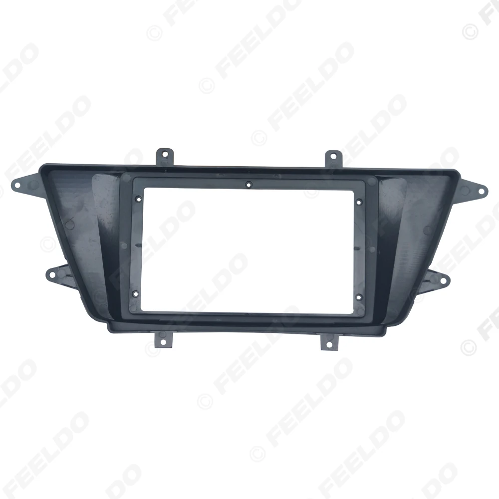 سيارة الصوت 9 "شاشة كبيرة رئيس وحدة داش فآسيا لوحة طقم إطارات محول لاندويند X7 2014-2017 #2