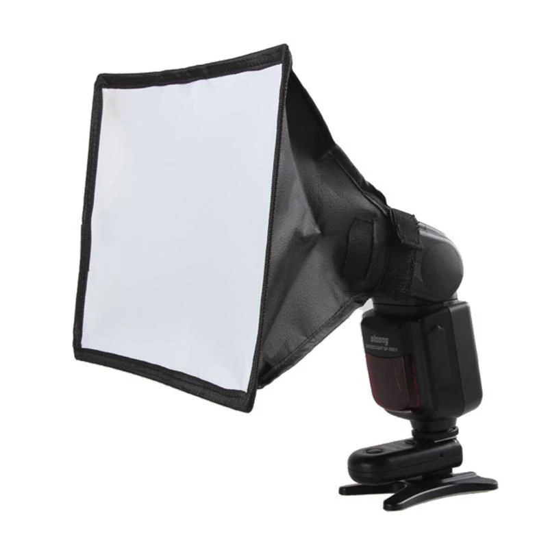 Universal Foldable Flash Diffuser Softbox Professional Mini Photo Diffuser Soft Light Box For Canon Nikon Camera