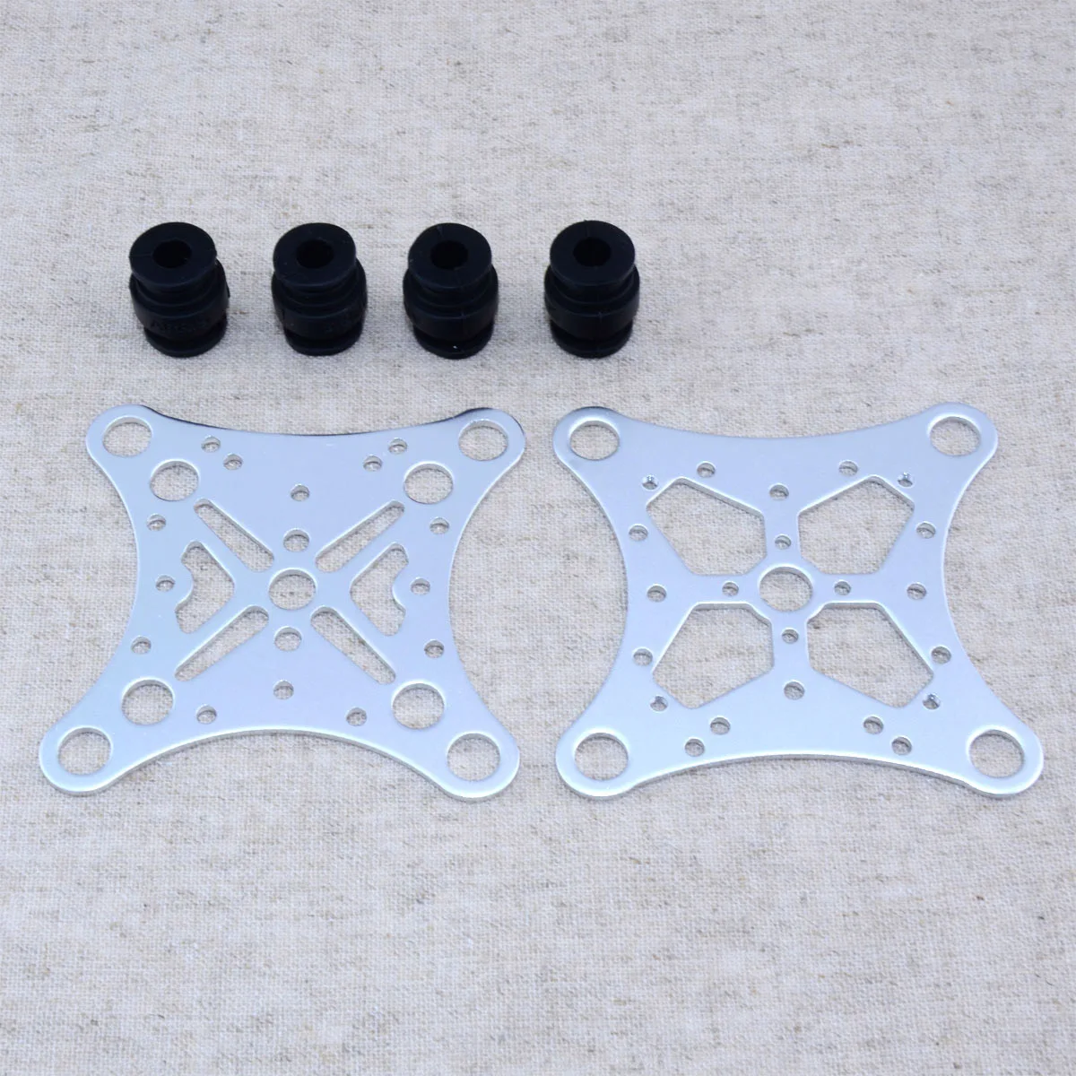 Aluminum Shock Absorber Mount & Rubber Balls PTZ for APM PX Gimbal Gopro Phanto m 2 3 FPV Drone Quadcopte Multirotor