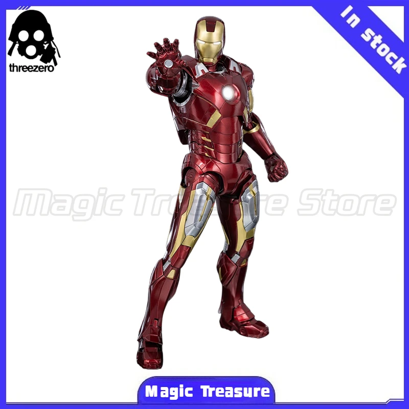 

【MT】threezero 3Z0255 Marvel DLX THE INFINITY SAGA Iron Man 2 Mark 7, экшн-фигурка, модель игрушки