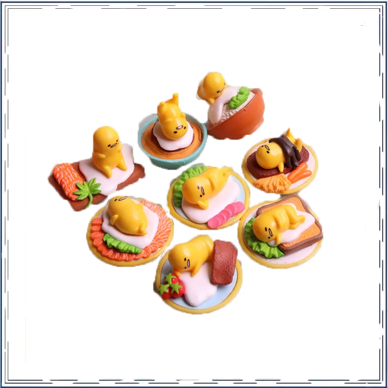 

Gudetama Trendy Play Blind Box Cartoon Cute Ornament Doll Originality Gift Action Figures Model Kids Toy