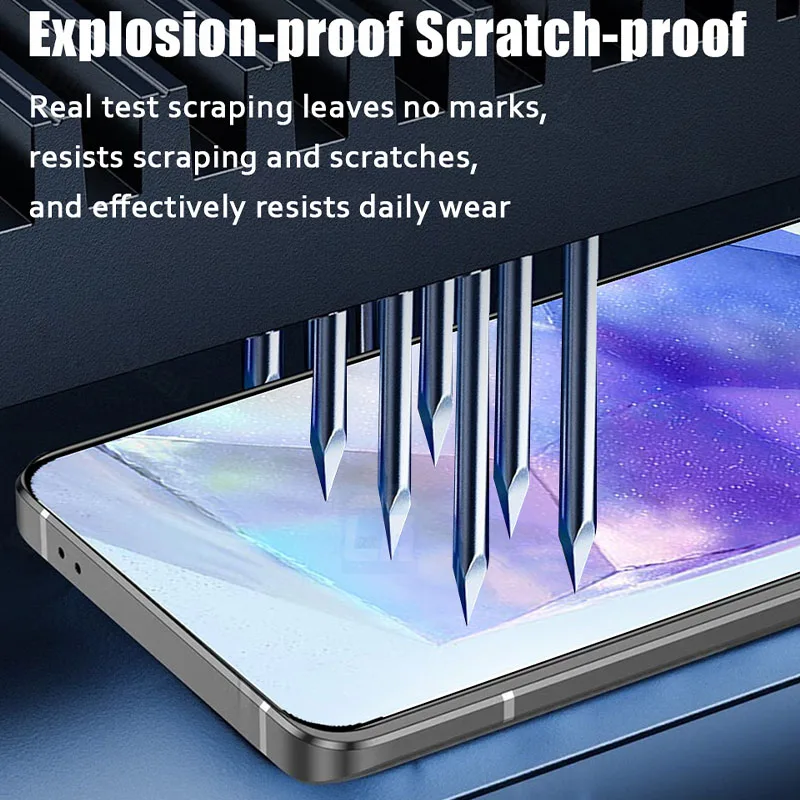One-click Installation Kit Tempered Glass For Samsung A55 A54 A53 A52 A51 A50 A25 A24 A23 A73 A72 A35 A34 A33 Screen Protector image 3