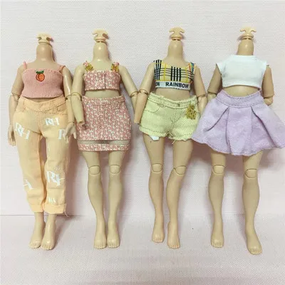 new brand 1/6 rainbow big sister school Original Accessories only clothes dress without body lianjie1 002 nuannuanmengwu