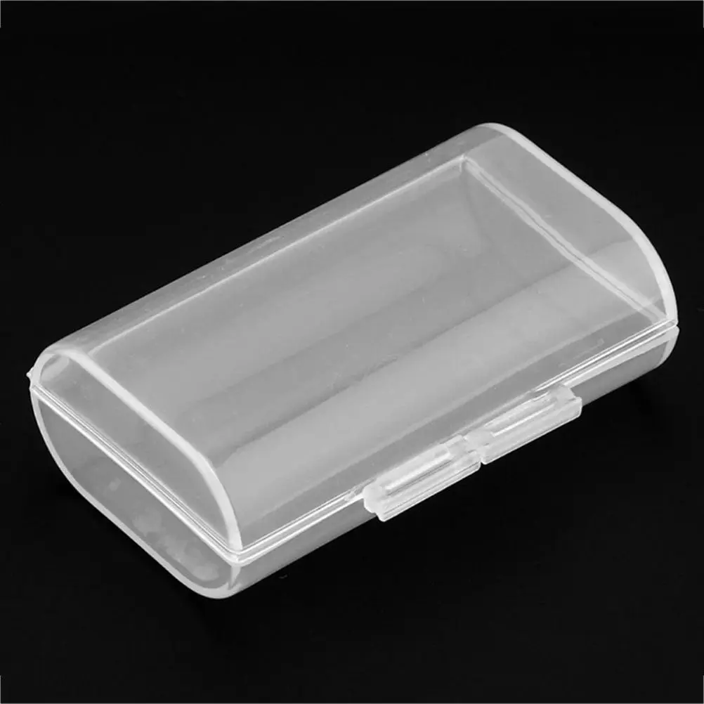 Aa Battery Storage Box Portable Hard Plastic Battery Case Holder for Organized Safe Travel Use Short Circuit Protection