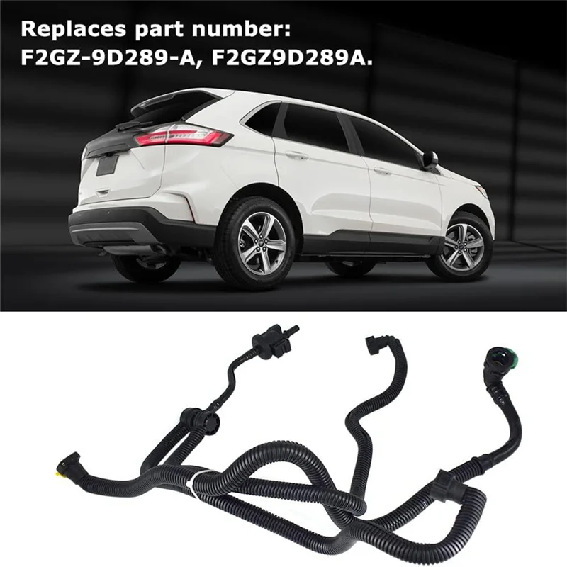 

F2GZ9D289A Car Carbon Canister Solenoid Valve With Hose Parts Accessories For FORD EDGE 2.0L 2.7L 2015 2016 2017 2018 2019 2020