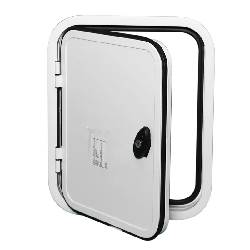 

Intelligent Library Hwhongrv Camper RV's- Compartment Access Storage Doors With Two Hinge Rounded Corners Hatch 500*400 For Cam