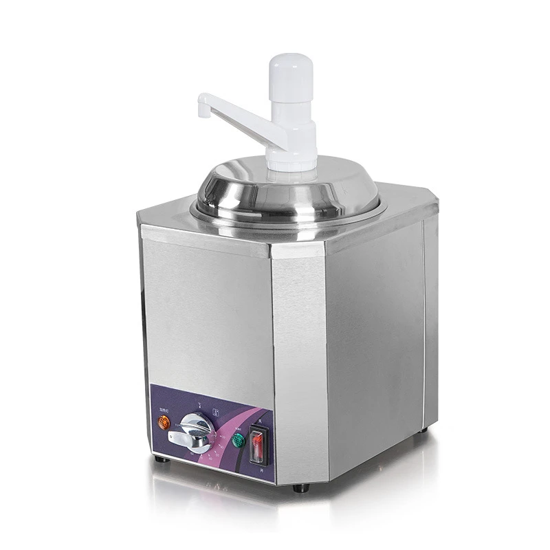 Warm juice pump quantitative hand pressure buffet jam soy milk chili sauce insulation container heating equipment