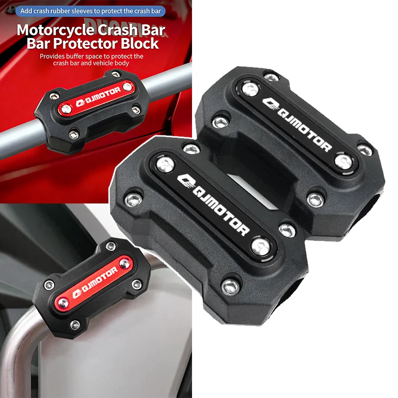 Motorcycle For QJMOTOR QJ SRT 800 800X 800SX 800 SRT 550/600/700 SX/X Engine Guard Bumper Protector Crash Bar Block Accessories