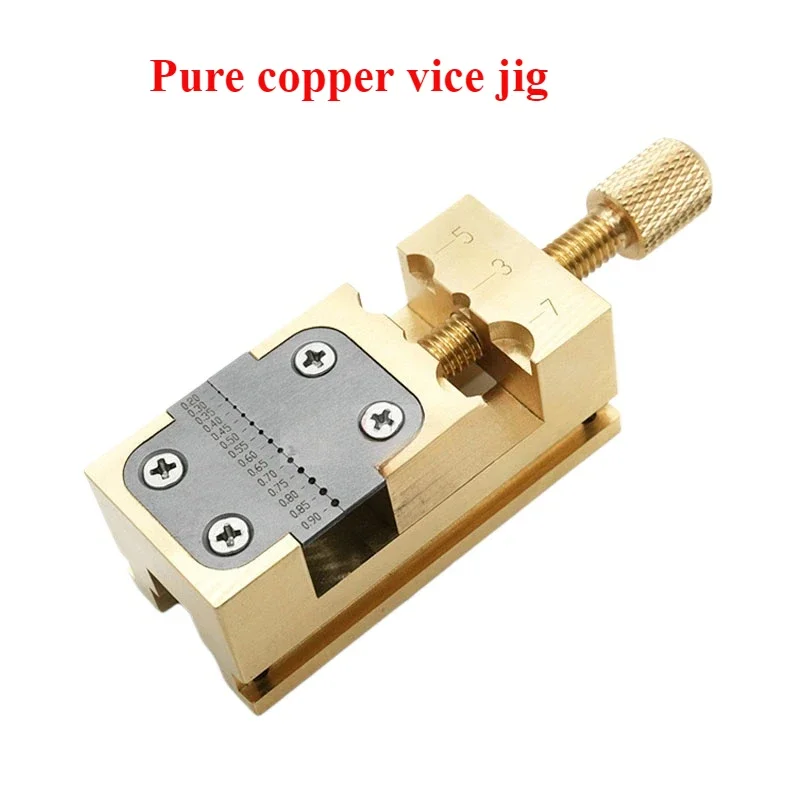 

Tube Pure Manual Vise Collet Tightening Repair Tool Head Holder Mini Vise Material Can Be Used for And Parts Fixture Pointer