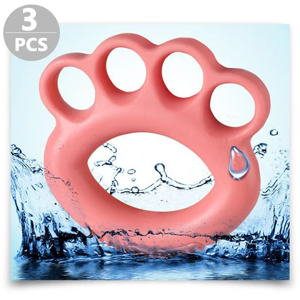 

3 Pcs Grip Finger Training Tool Squeeze Exerciser Fitness Hand Ring Enhancer Workout Strengthener Grips Tpr Rehabilitation