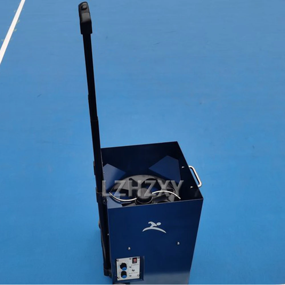 12V 9.0AH Tennis Ball Automatic Exercise Service Launcher Machine Tennis Trainer10-50KM/H  Tennis Teaching Sparring Equipment
