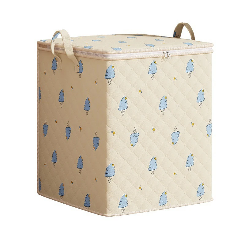 Borsa portaoggetti per trapunta Coperta per piumino di grande capacità Borse per smistamento pieghevoli Organizzatore di vestiti antipolvere impermeabile Borsa per spostamento domestico