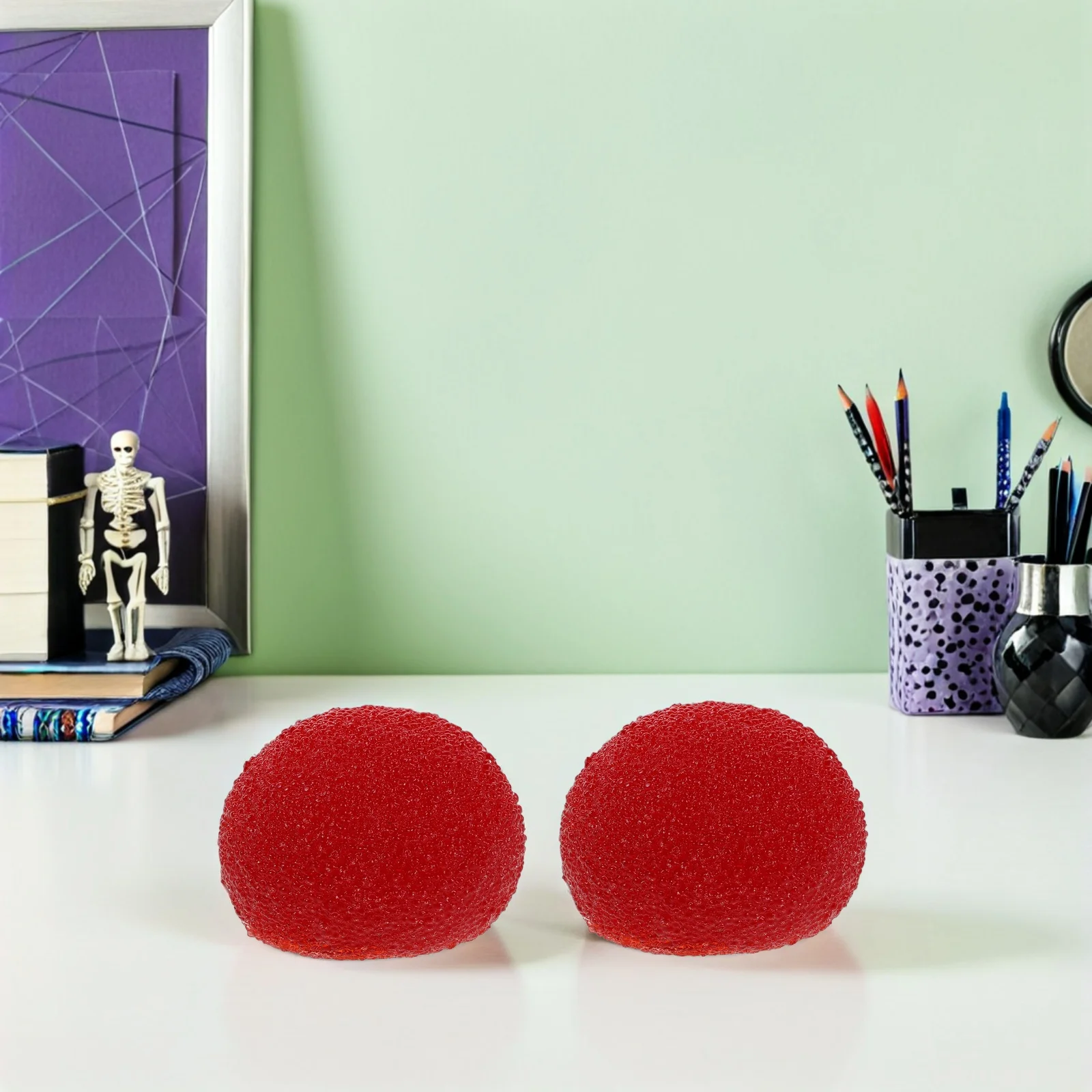 

8Pcs Palm Size Fake Fruit Squishy Waxberry Soft Stretch Stress Relief Squeeze for Desktop Decor Relaxation and Birthday Favor