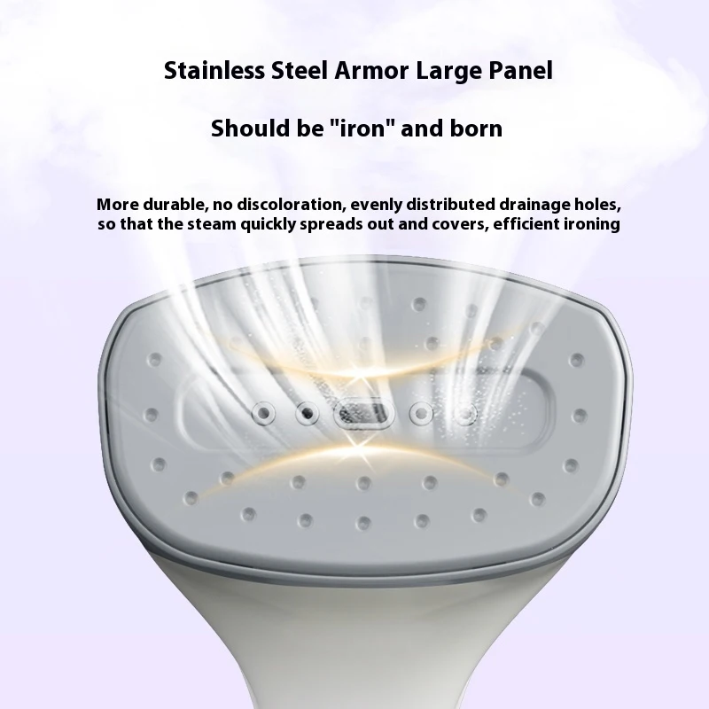 ماكينة كي منزلية معلقة صغيرة للبيع بالجملة مع بخار للملابس، مكواة مسطحة كهربائية محمولة باليد