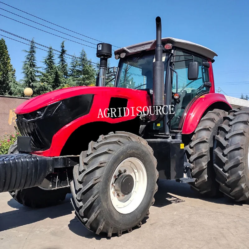 China-Made:4x4 210hp farming tractor for sale market agricultural tractors diyuan tractor