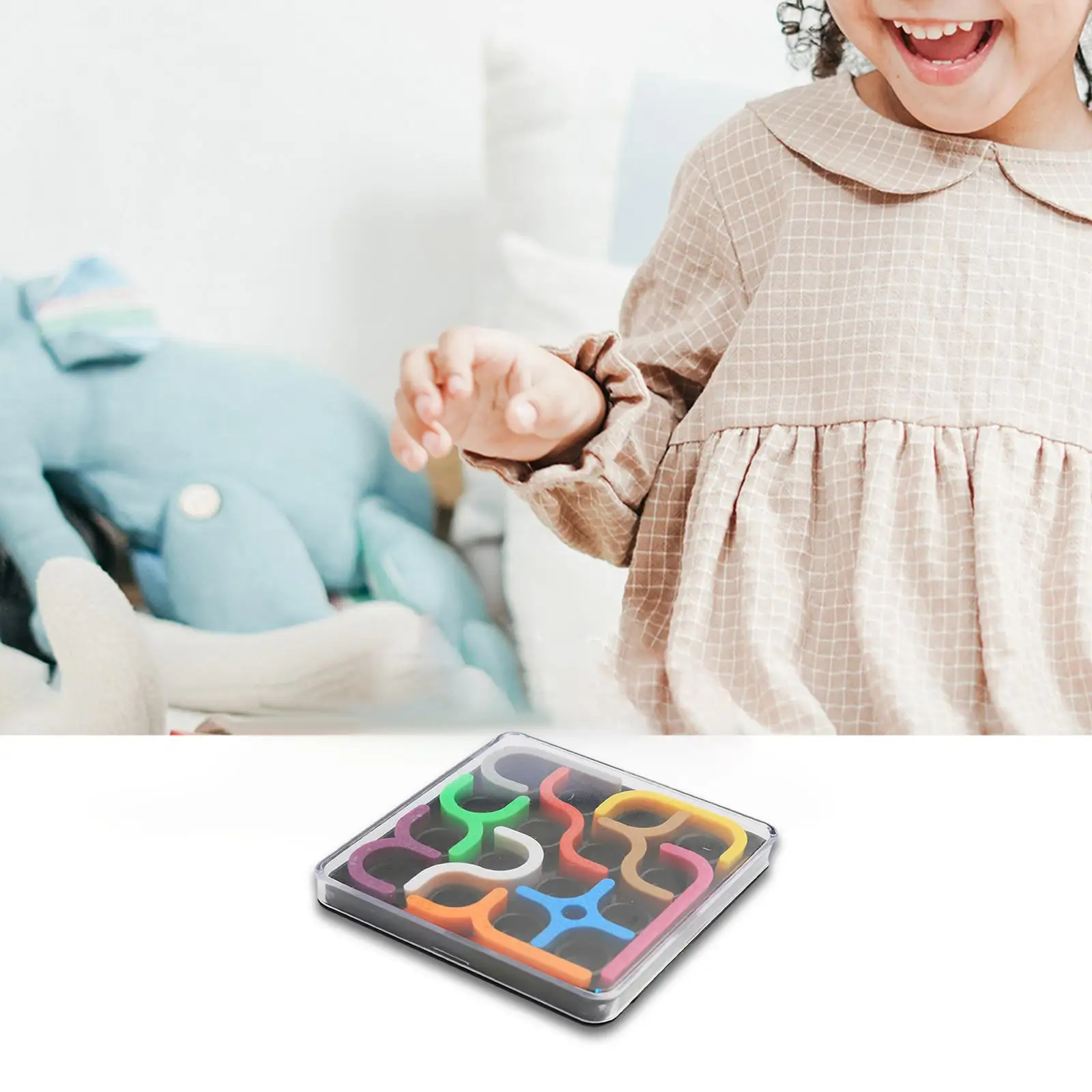 Matrix Puzzle Toy Challenge Puzzle Game for Adults Girls Learning Toy