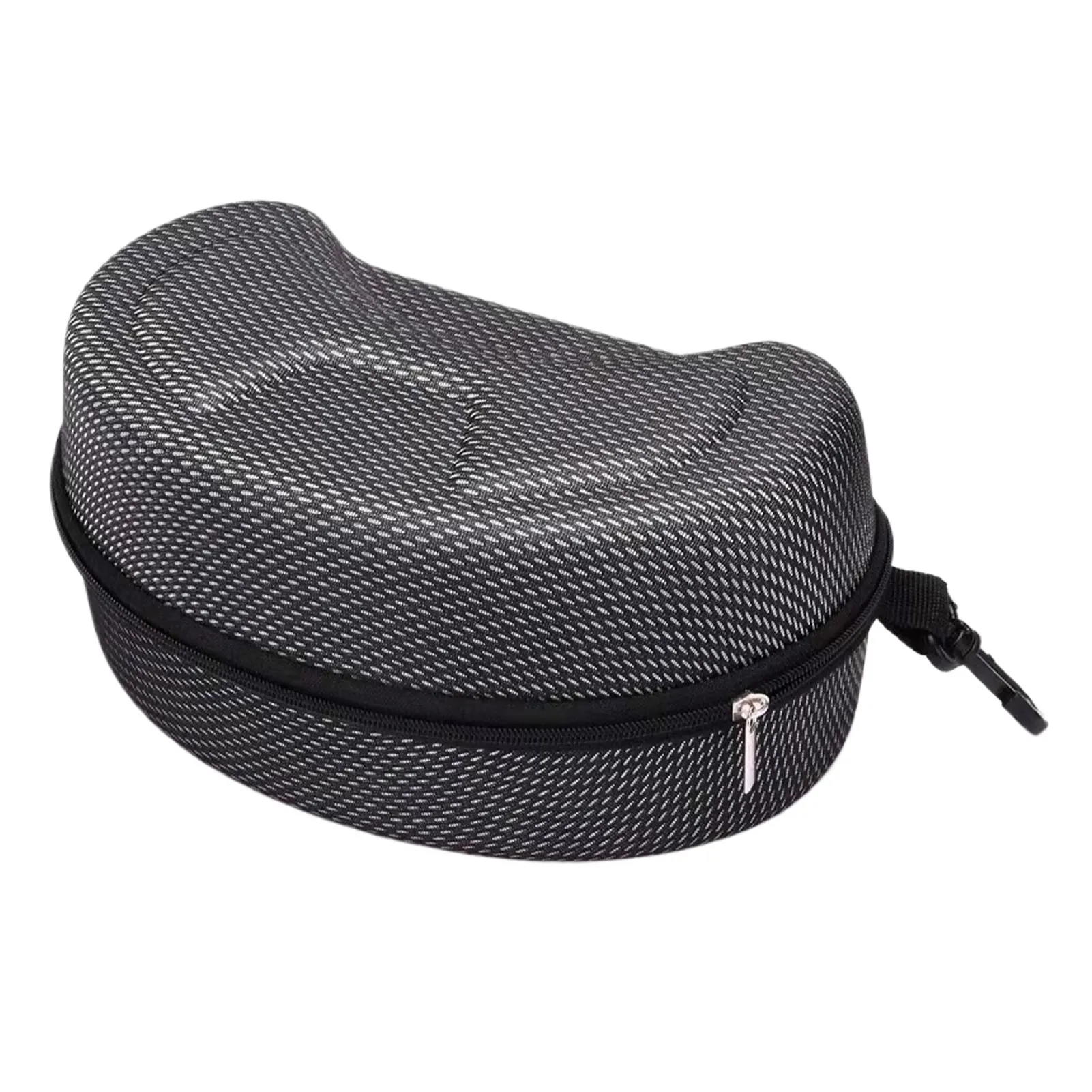 

Grey Zip Closure Glasses Storage Box For Convenient Access Practical Vented Bottom Fits With Any As Shown