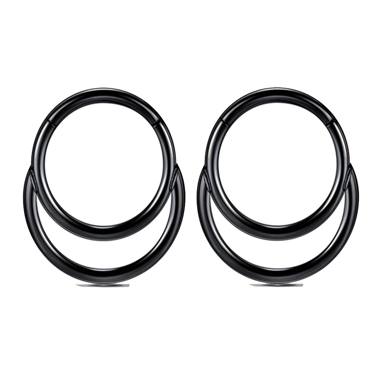 Hinged Nose Ring Hoop for Piercing Jewelry