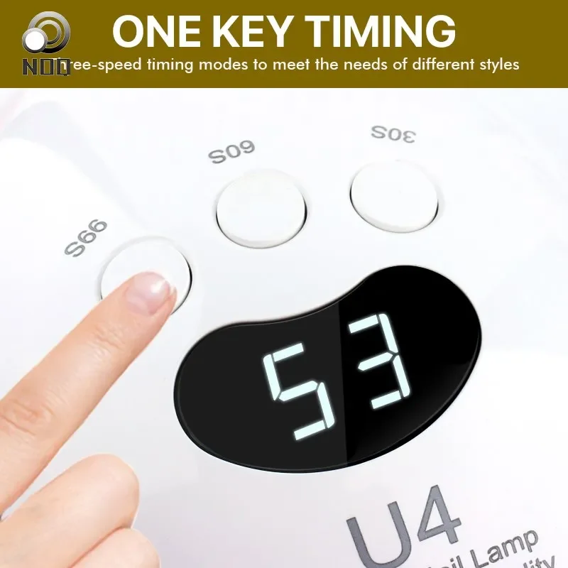 30LED sèche-ongles pour pied 2in1 UV lampe à LED pour sèche-ongles minuterie écran LCD détection infrarouge lampe solaire sèche-ongles outil de manucure