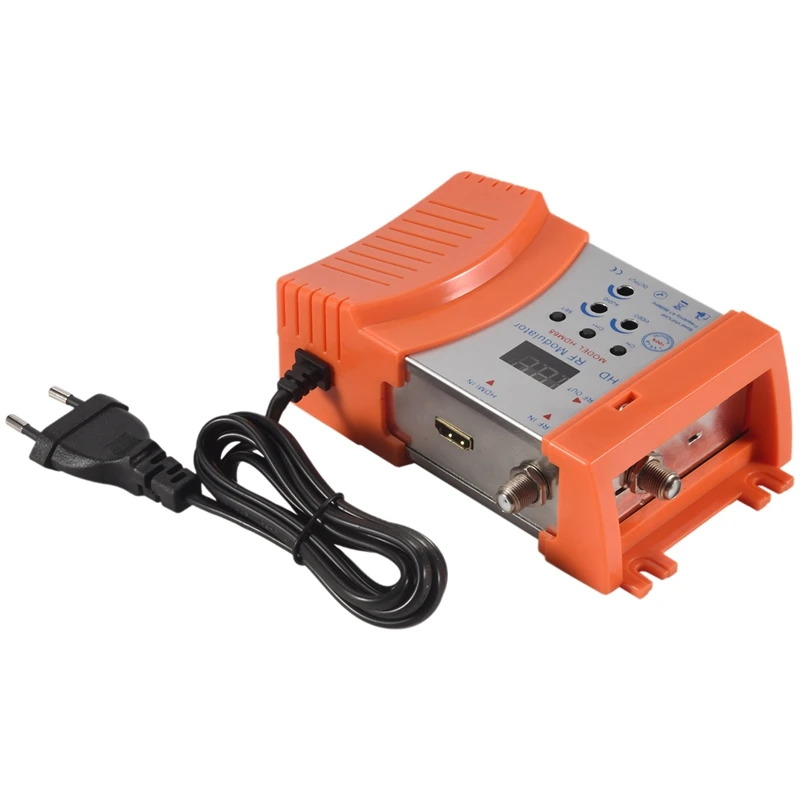 

N35R_HDM68 Modulator Digital RF HDMI Modulator AV to RF Converter EU Plug