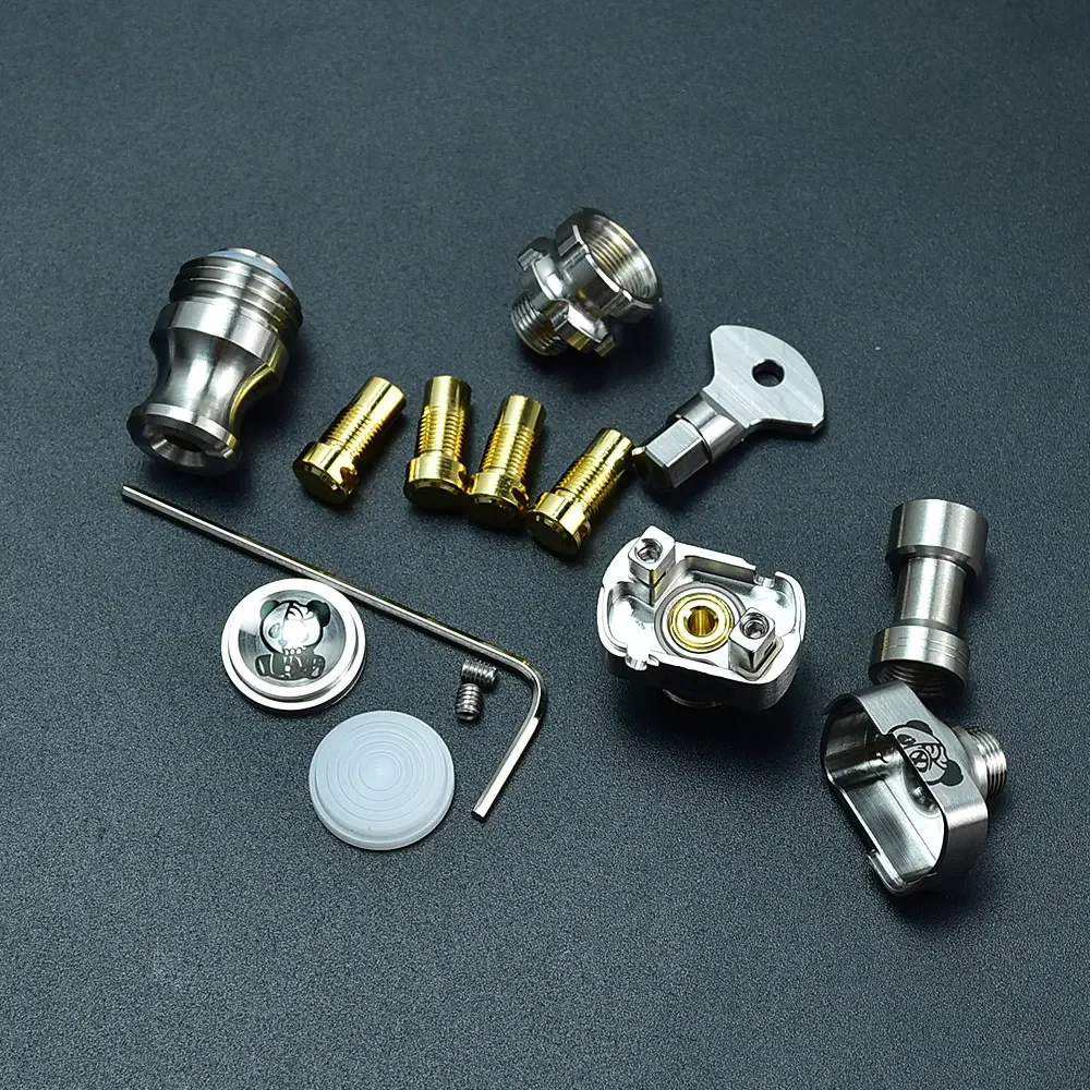 Wick d Bridg d OMEGA RBA Bridge 4.0mm/3.5mm/3.0mm/2.5mm/1.2mm Airflow Insert PRC ProRo Style Boro Tank for SXK BB / Billet mod