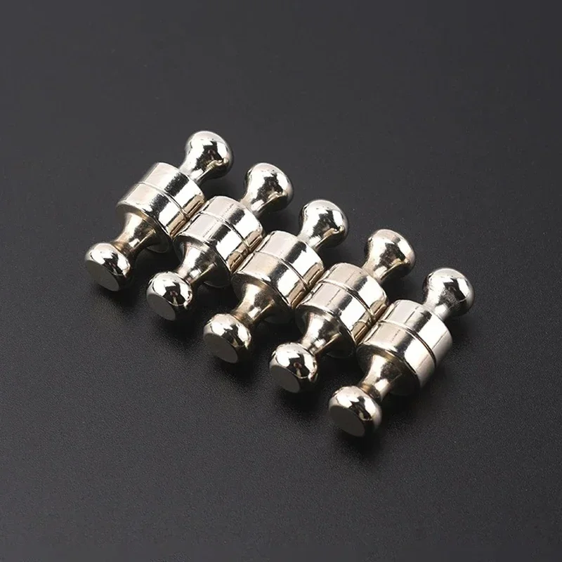 Metal Magnet Strong Magnetic Pushpins Neodymium Magnets Whiteboard Frige Sucker Thumbtack Durable Push Pins Offices School Homes