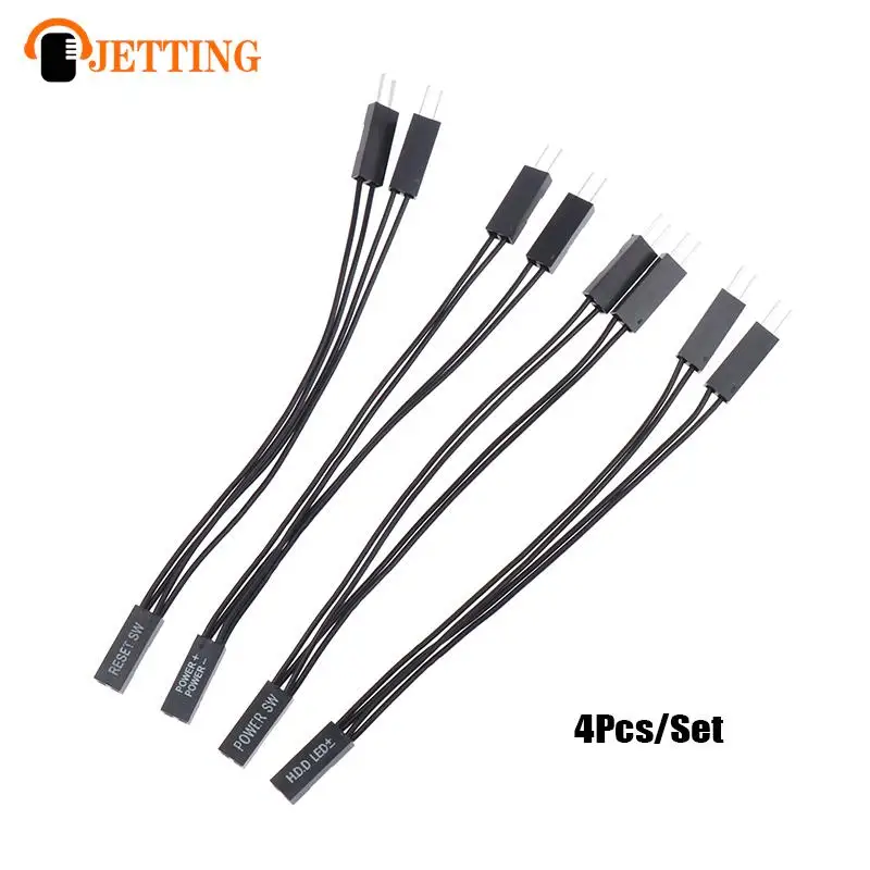 Motherboard Switch Power SW/RESET SW/HDD LED /Power LED 1 To 2 Double Adapter Cable Support Dual Boot