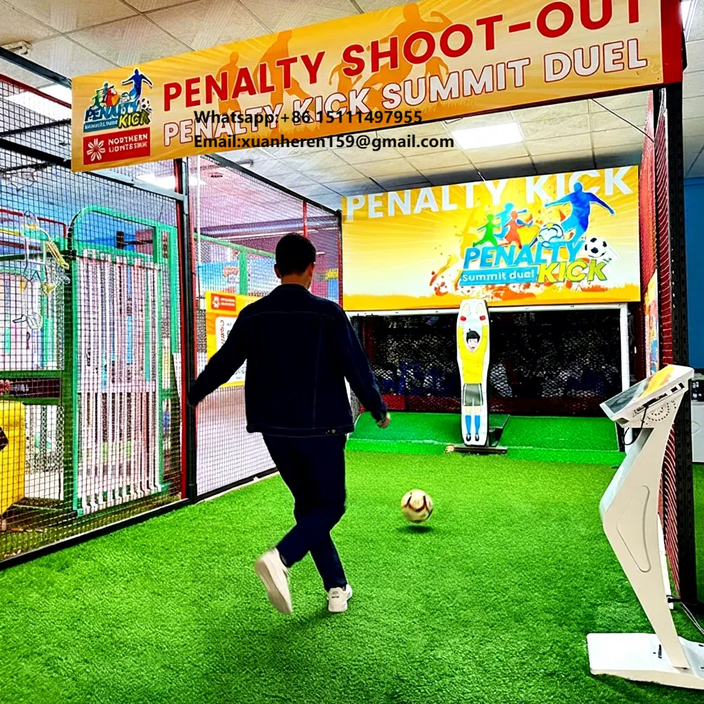Intelligent Robot Goalkeeper Football Robot Keeper AR Football Training Penalty Shootout Sports Games