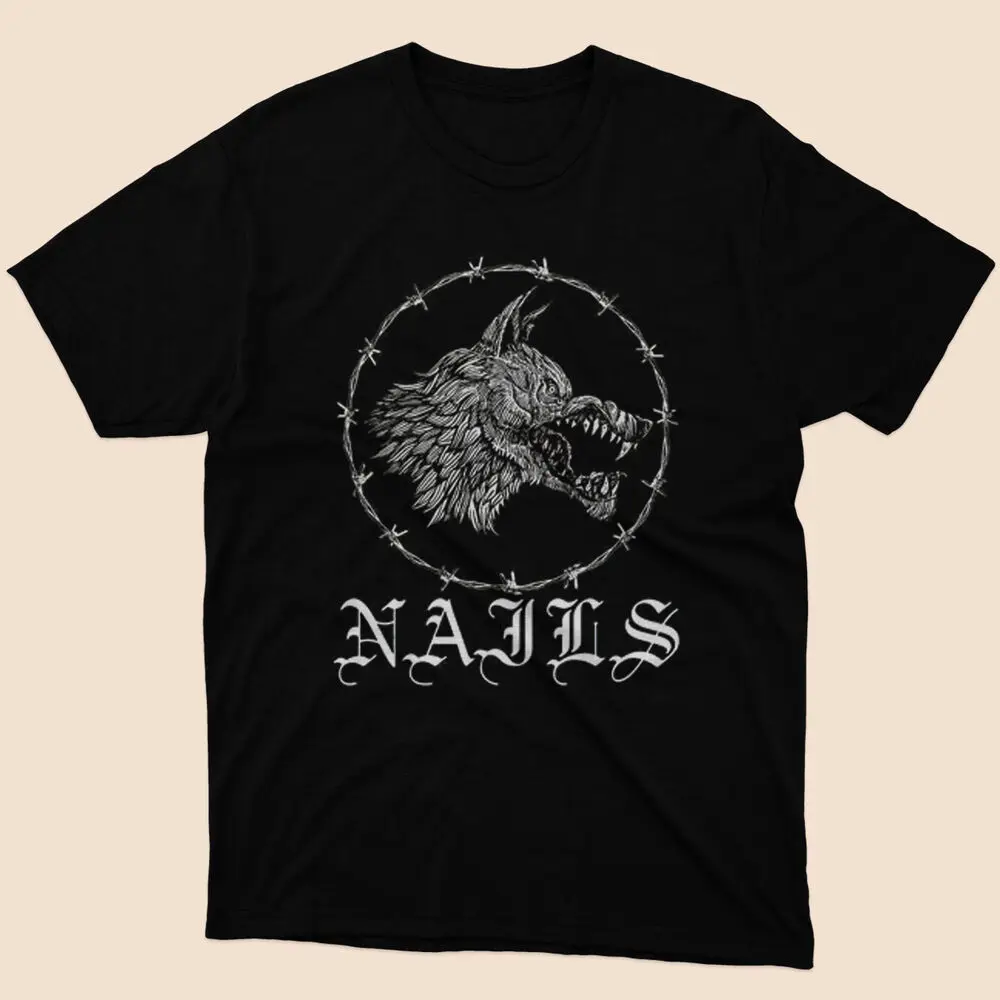 

NWT Nails - You Will Never Be One Of Us Classic Mens Black Tshirt Size S to 5XL High Quality 100%Cotton Short Sleeve