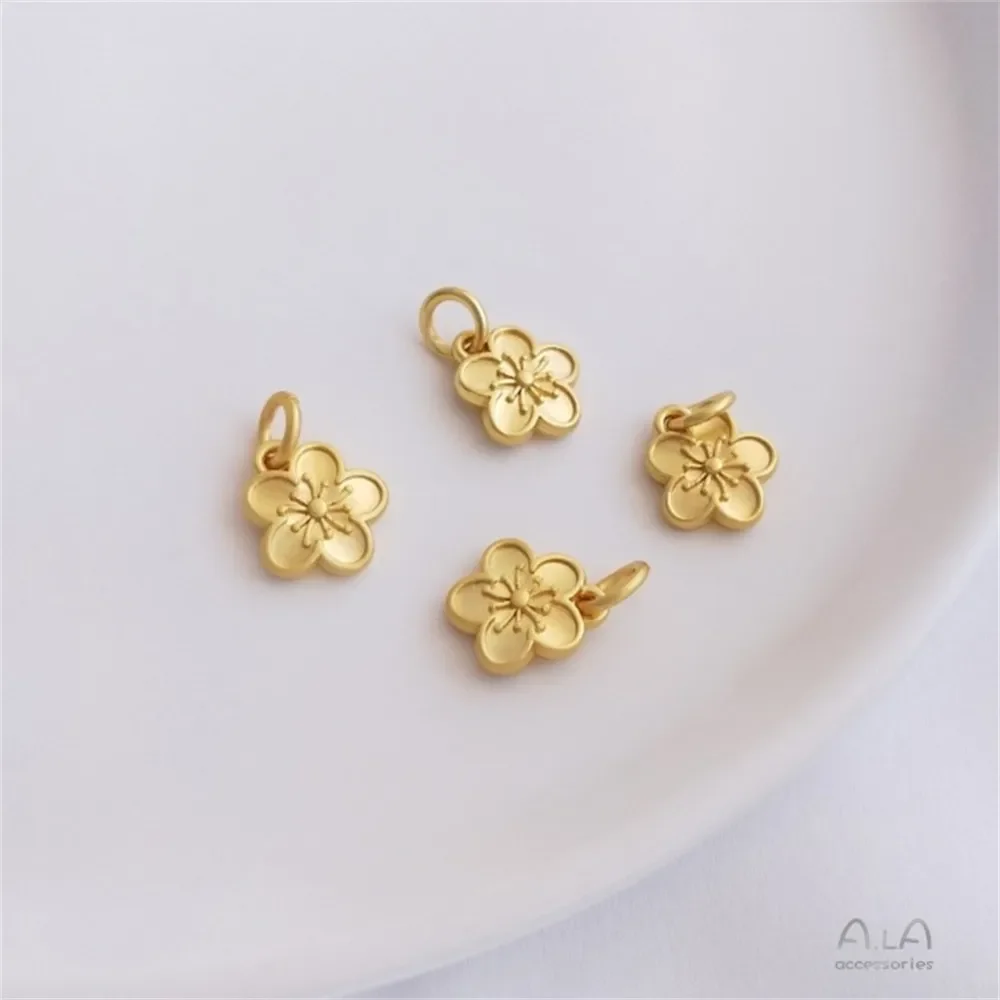 14k-тупа-золотой-лотос-тыква-Фу-бренд-вишневый-цветок-листья-дерева-кошачья-лапа-палевый-кулон-diy-браслет-ювелирные-изделия-подвески-кулон-k404