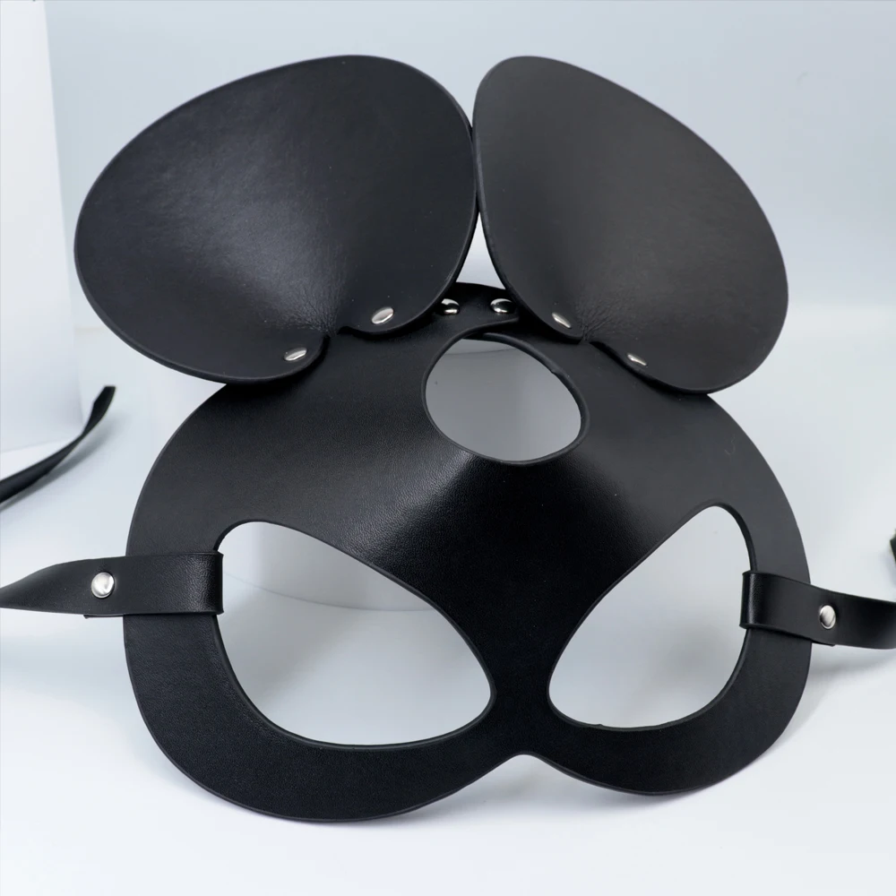 女性用レザーマスク、動物ハーフフェイスマスク、パーティー、カーニバルマスク、仮面舞踏会、コスプレ用品アクセサリー