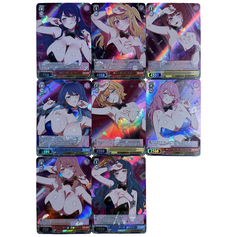 Collectible Card DIY ACG Weiss Schwarz Anime Ayanami Rei Nami Tamato Asuka Langley Soryu Sexy Game Toy Holiday Birthday Gift