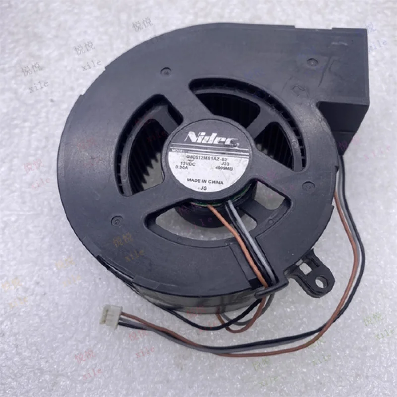 

L L 1PCS FOR NIDEC G80S12MS1AZ-52 12V 0.30A 3-Wire Cooling Fan
