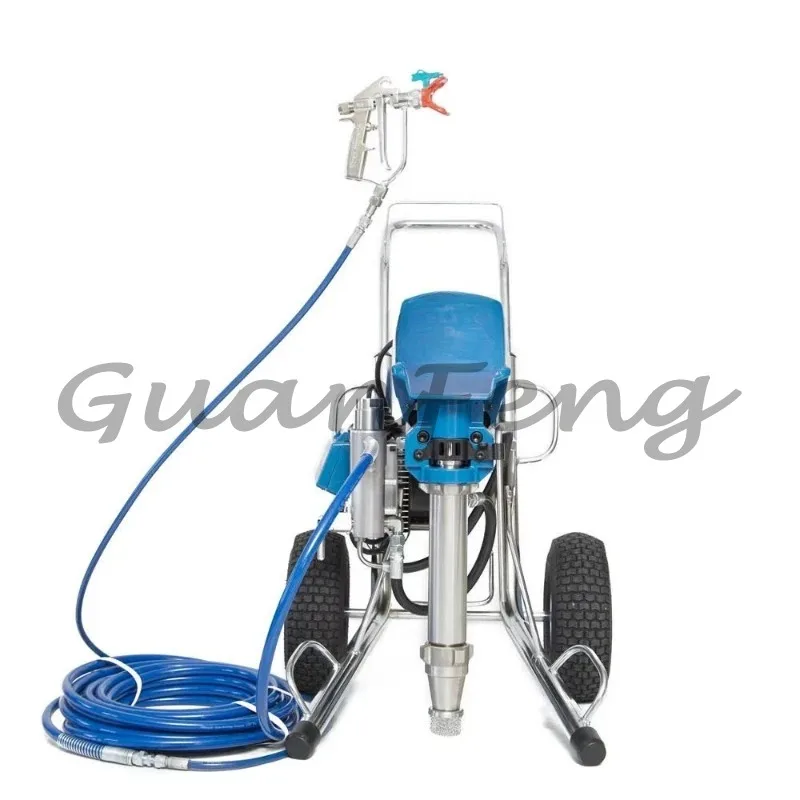 Brushless Motor 220V Airless Paint Sprayer, Industrial Pressure Wall Putty Sprayer, High Pressure Sprayer with Nozzle