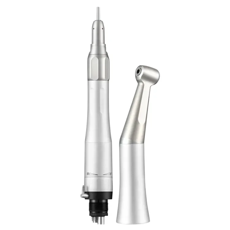 

Den tal low speed straight contra angle handpiece set button type low speed micromotor Den tal handpiece kit