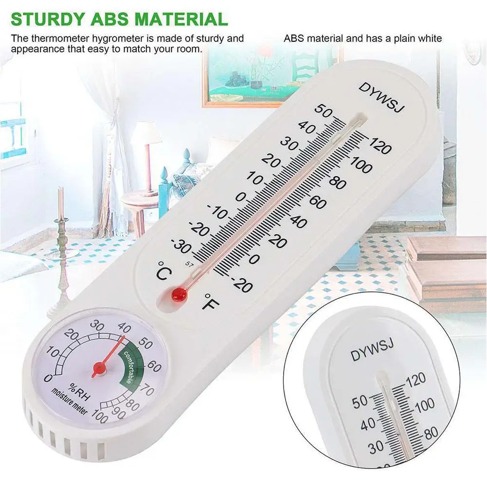 Temperature Thermometer Window Indoor Outdoor Wall Sale Disc Hot Home Graduated Measurement Garden X9u2