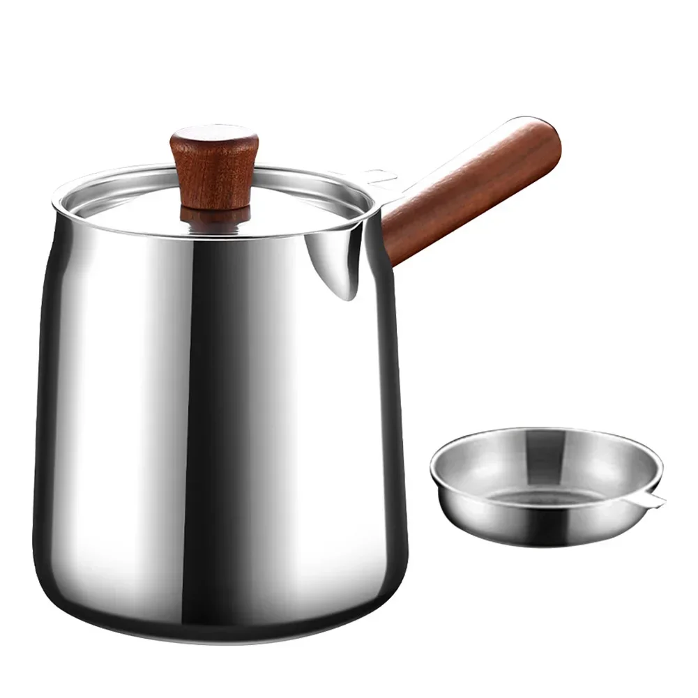 

Basket Diameter 11.8cm Oil Drip Drainer Easy Oil Drainage Ergonomic Handle Design Optimal Cooking Size Rust Resistant Pot