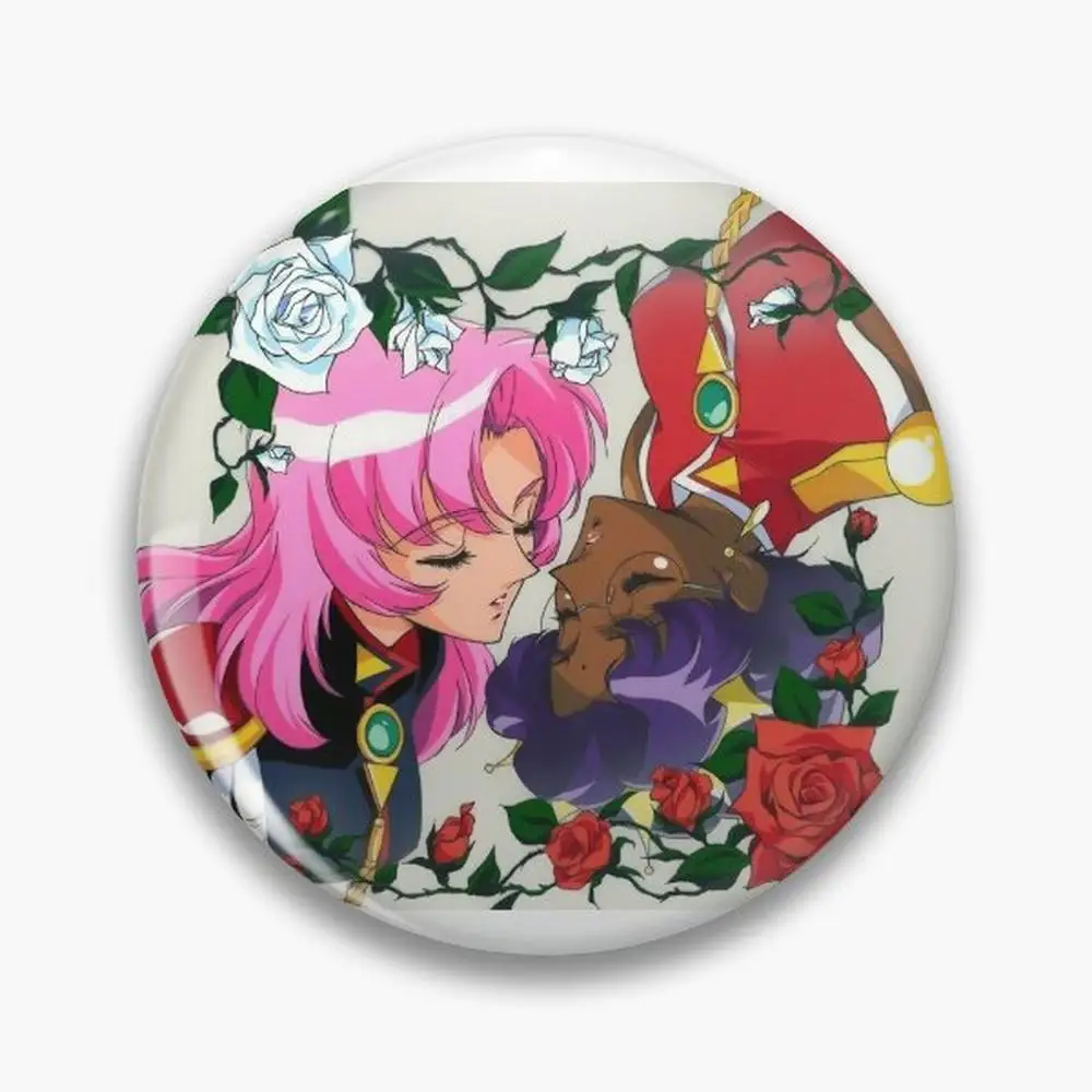 UTENA 1 Pin Botones Broches Accesorio de joyería Personalizar Broche Insignias de solapa de moda