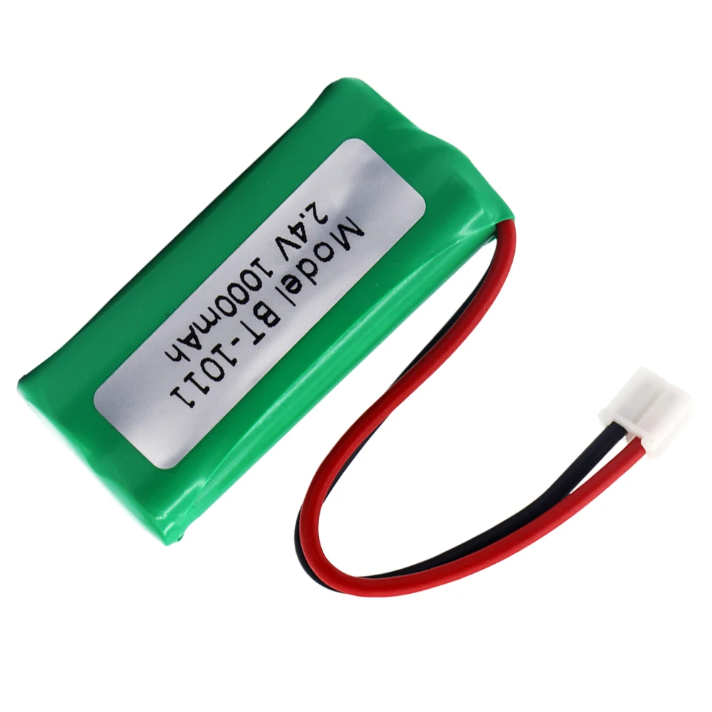 2.4V 1000mAh Ni-MH NiMH BT-1011 แบตเตอรี่ชาร์จสําหรับโทรศัพท์บ้านไร้สาย BT101 BT1018 BT8001 BT-694 CPH-515D Uniden แบตเตอรี่