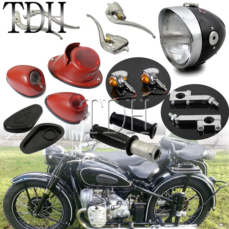 For Zündapp DB DS KS750 K750 BMW M1 M72 R12 R75 R51 R61 R66 R71 Wehrmacht BW40 Dnepr Ural Sidecar Replica Motorcycle Accessories